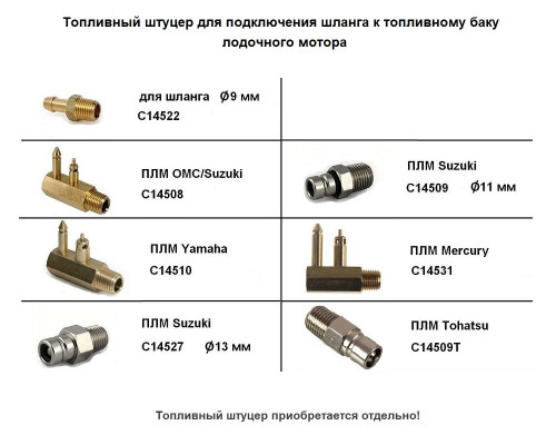 Бак топливный С14541 12 л