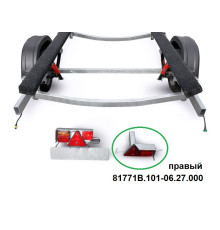 Фонарь задний правый лодочного прицепа МЗСА