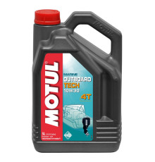 Масло лодочного мотора Motul Outboard Tech 4T 10W30 5 л