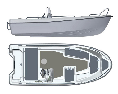Лодка Terhi 450 C