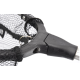 Подсак складной телескопический Flagman Landing Net Black PE Mesh 60x60, голова 1.80 м, 2 секции