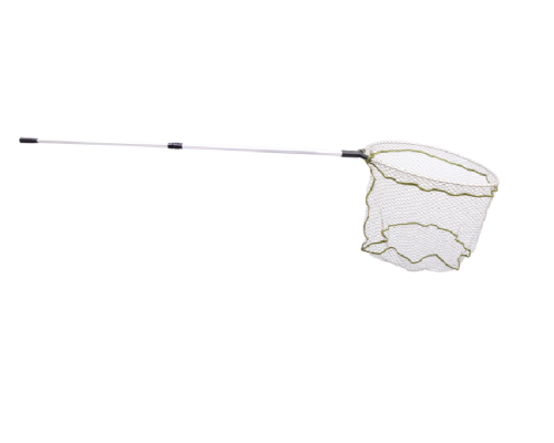 Подсак складной телескопический Flagman Rubber mesh 2.50 м, (65х60 см), 2 секции