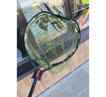 Подсак складной прорезиненный Mifine CA7060 с ручкой (70*60, L-210см) 
