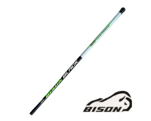 Ручка для подсачека телескопическая Bison Black Tele Handle, 2 м