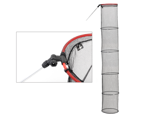 Садок Akara 5 секции KP40-2004B со штырем L200. 2.0м