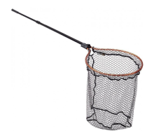 Подсачек складной телескопический Savage Gear Full Frame Oval 150х46х56 см с прорезиненной сеткой