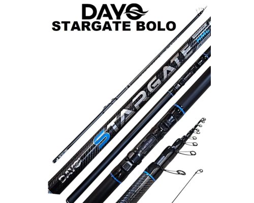 Удилище с кольцами Dayo Stargate Bolo 5м, тест: 10-30г, 177г