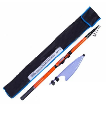 Удилище телескопическое Kaida River Sports 4 м, тест 15гр