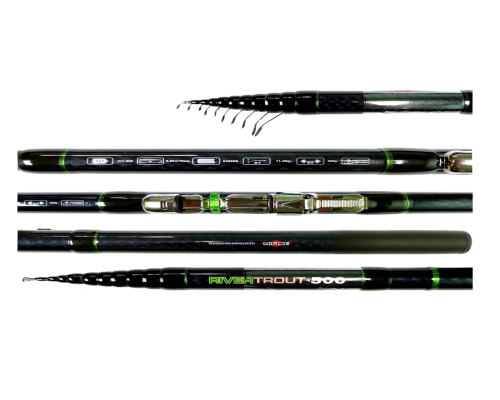 Удилище болонское Mifine (короткого сложения) River trout 500 5м