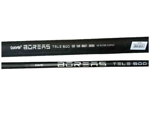 Удилище маховое Dayo Sky Boreas Pole 6м, тест: 5-30г, 207г (New 2026, Carbon 40ton)
