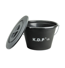 Ведро для прикормки с крышкой KDF V223-5-18L