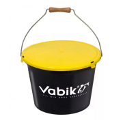 Ведро для прикормки Vabik 18л с крышкой