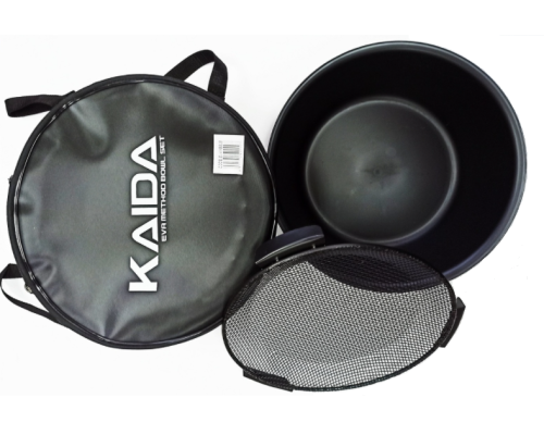 НАБОР ДЛЯ ЗАМЕШИВАНИЯ ПРИКОРМКИ KAIDA (ВЕДРО, ТАЗ, СИТО)