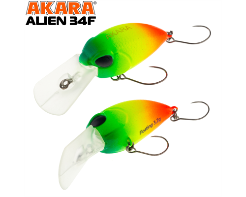 Воблер Akara Alien 34F #A113