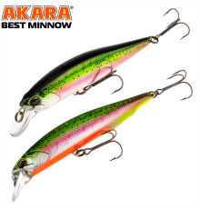 Воблер Akara Best Minnow 100 SP #A208