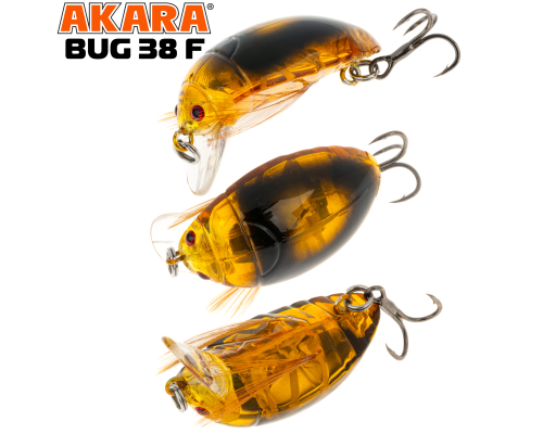 Воблер Akara Bug 38F #1