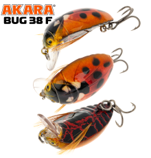 Воблер Akara Bug 38F #12
