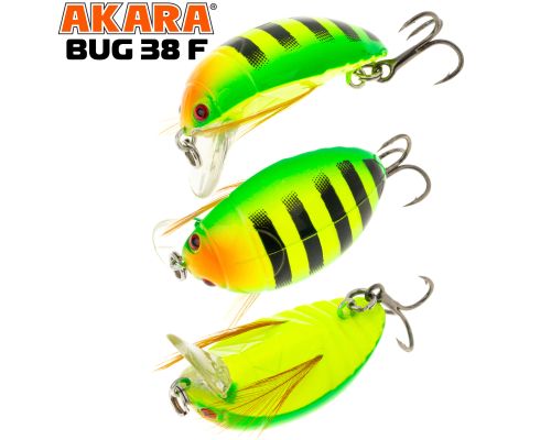 Воблер Akara Bug 38F #3