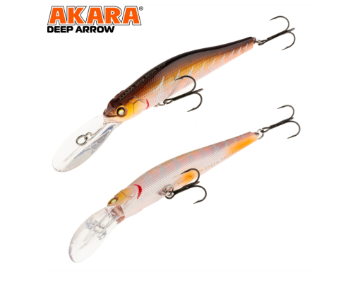 Воблер Akara Deep Arrow 80SP, A234 (заглубление 1.5-3м)