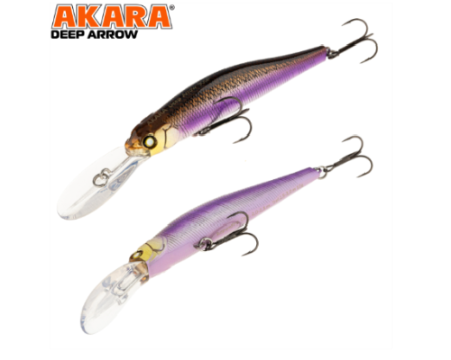 Воблер Akara Deep Arrow 80SP, A236 (заглубление 1.5-3м)