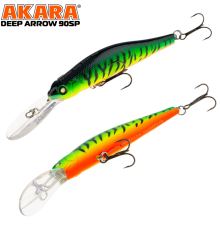 Воблер Akara Deep Arrow 90SP, A68 (заглубление 2-3м)
