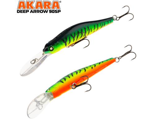 Воблер Akara Deep Arrow 90SP, A68 (заглубление 2-3м)