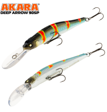 Воблер Akara Deep Arrow 90SP, A106 (заглубление 2-3м)