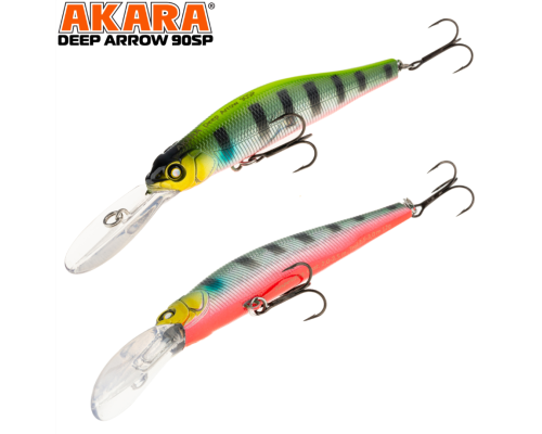 Воблер Akara Deep Arrow 90SP, A205 (заглубление 2-3м)