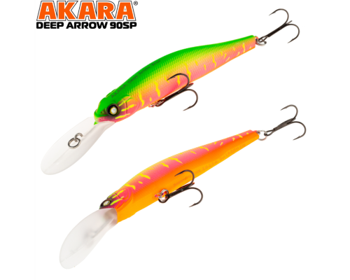 Воблер Akara Deep Arrow 90SP, A207 (заглубление 2-3м)