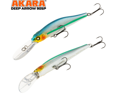 Воблер Akara Deep Arrow 90SP, A81 (заглубление 2-3м)