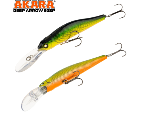 Воблер Akara Deep Arrow 90SP, A84 (заглубление 2-3м)