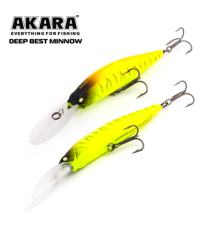 Воблер Akara Deep Best Minnow 110 SP, A105 (заглубление 2-6м)