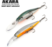 Воблер Akara Deep Best Minnow 110 SP, A23 (заглубление 2-6м)