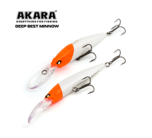 Воблер Akara Deep Best Minnow 110 SP, A1 (заглубление 2-6м)