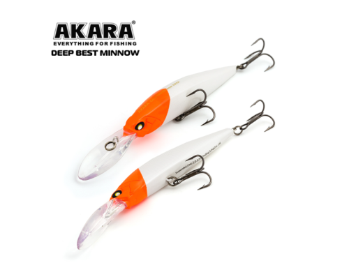 Воблер Akara Deep Best Minnow 110 SP, A1 (заглубление 2-6м)