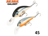 Воблер Akara Galoot 45F