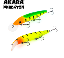 Воблер Akara Predator 100F, 102 (заглубление 1-2.8м)