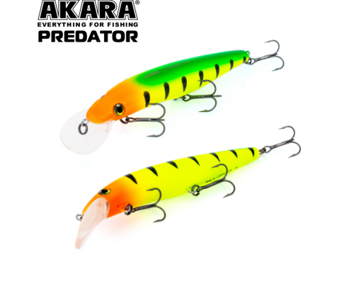 Воблер Akara Predator 100F, 102 (заглубление 1-2.8м)