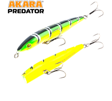 Воблер Akara Predator 100F,A107 (заглубление 1-2.8м)