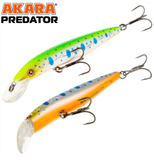 Воблер Akara Predator 125F, A204 (заглубление 1.5-3.5м)