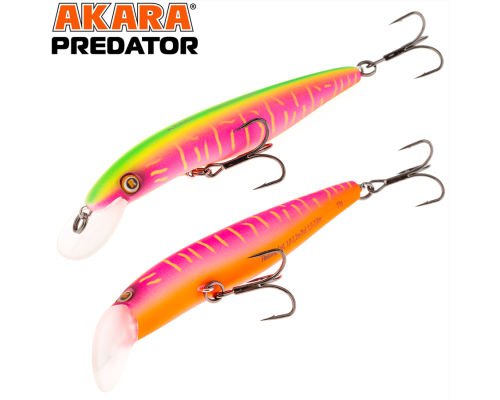 Воблер Akara Predator 125F, A207 (заглубление 1.5-3.5м)