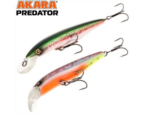 Воблер Akara Predator 125F, A208 (заглубление 1-2.8м)