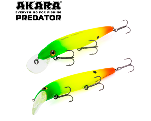 Воблер Akara Predator 100F, A21 (заглубление 1-2.8м)