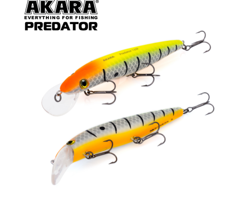 Воблер Akara Predator 100F, A6 (заглубление 1-2.8м)