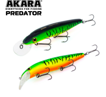 Воблер Akara Predator 100F, A68 (заглубление 1-2.8м)