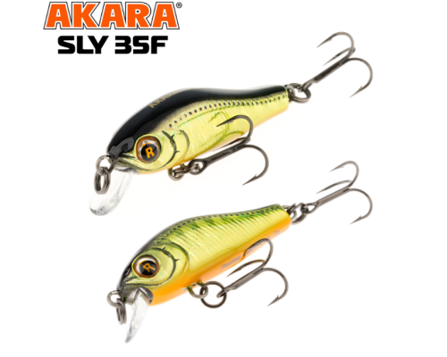 Воблер Akara Sly 35F #A121