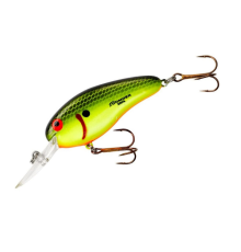 Воблер Bomber Deep Flat-A 63F B02DFA цвет FYBS (Chartreuse Black Scales)