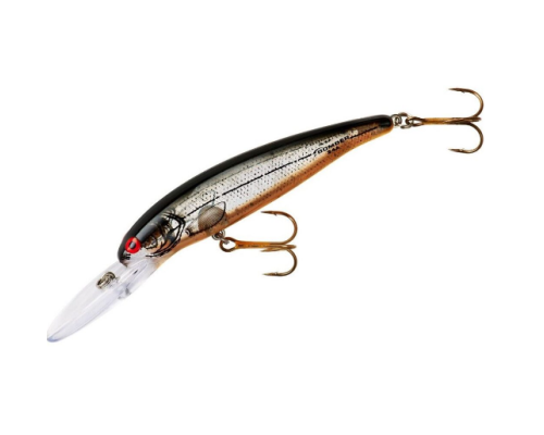 Воблер Bomber Deep Long A 89F B24A цвет XSIO (Silver Flash/Black Back/Orange Belly)