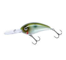 Воблер Bomber Fat Free Shad 76F BD7F цвет 520 Green Pearl Shad