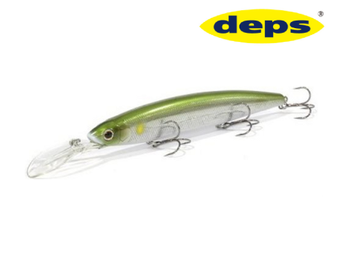 Воблер DEPS Balisong minnow 130SF LongBill цвет 20 GM Ayu